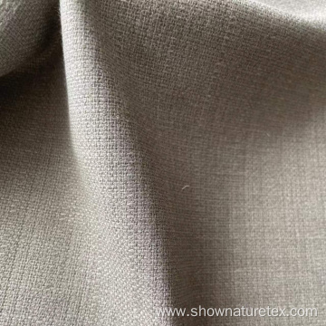 Soft Polyester Rayon TR Suiting Dobby Fabric